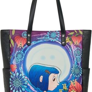 Loungefly Coraline Glow In The Dark Tote Bag